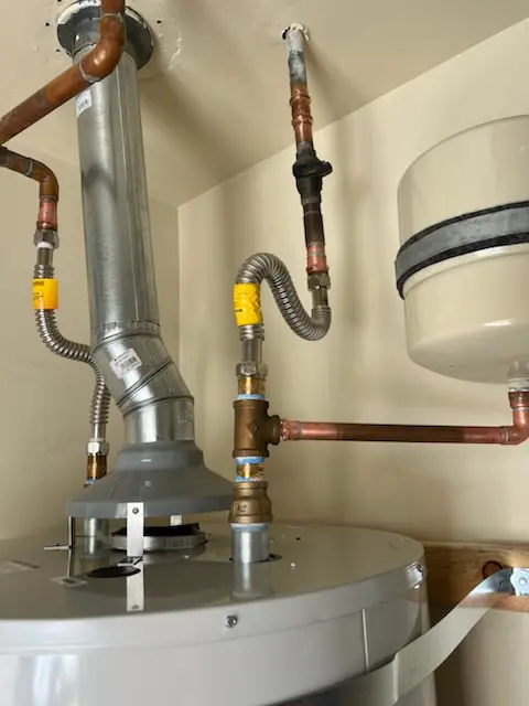 Water heater installation and plumbing repair in Cypress